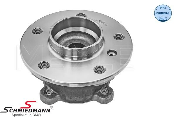 Wheel bearing with wheel hub