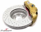 SCM909133826BBK 宝马 E82 -  Schmiedmann -S-Tech.- big brake kit front 338X26MM 6 pot  yellow calipers