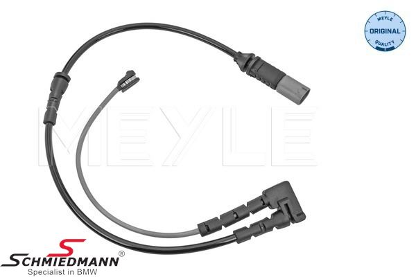 Brake wear sensor front