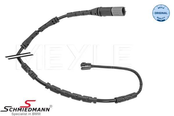 Brake wear sensor front