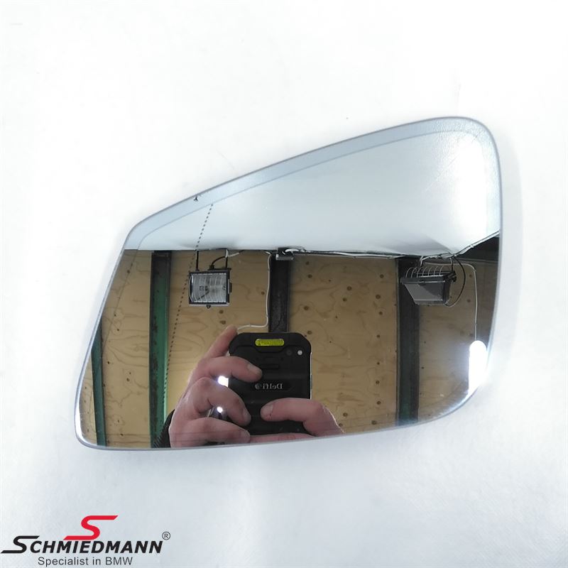 Side-view mirror glass heated Left