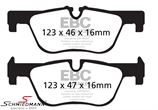 DP22132 宝马 F32 LCI -  Racing brake pads rear EBC Greenstuff (for road and extreme driving)