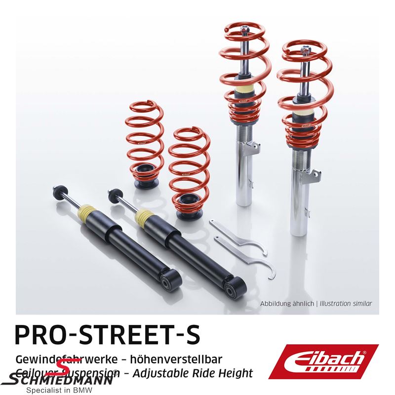 Eibach -Pro-Street-S-kit- sports suspension front/rear 35-55/35-55mm