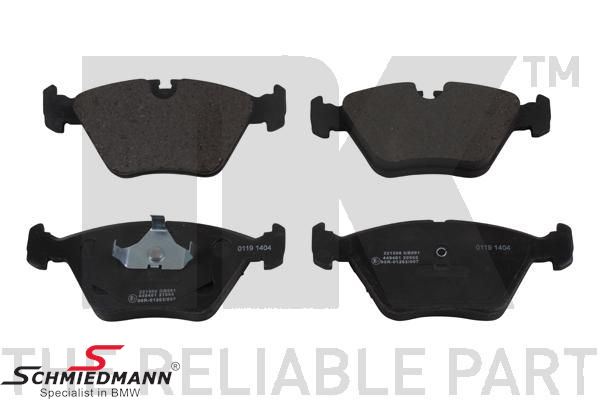 Brake pads front