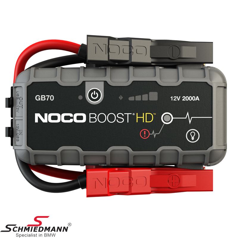 Jump starter NOCO GB70 Genius Boost+ 12V 2000A/15700 Joule