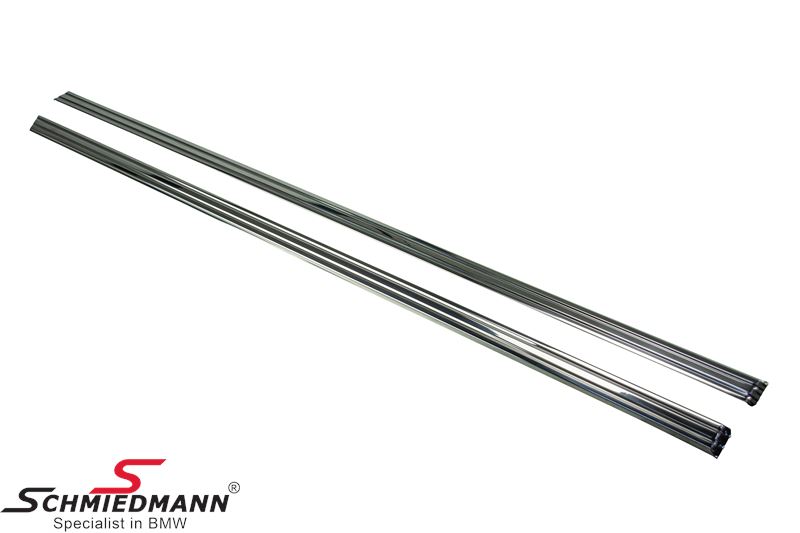 Side skirt set - stainless trim