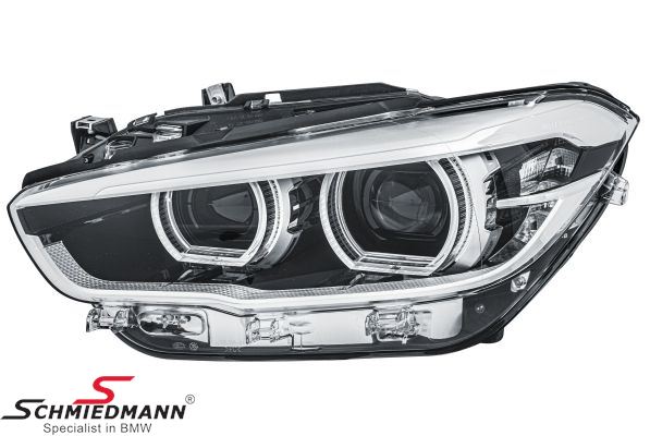 Headlight, left side, LED