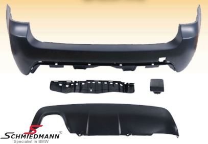 Rear bumper -Motorsport I- without PDC