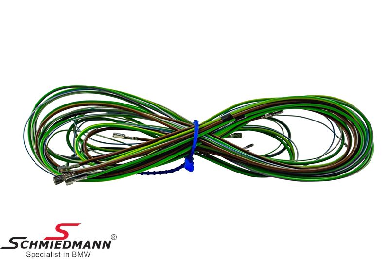 Cable set heated seat