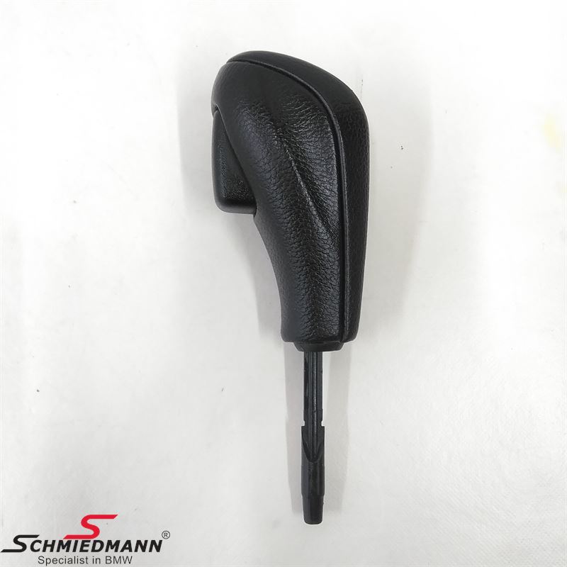 Gear knob leather/-Perlglanz Chrom