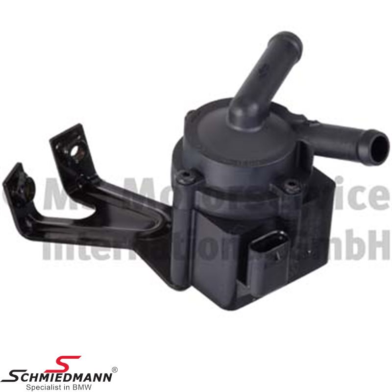 Auxiliary water pump for turbo