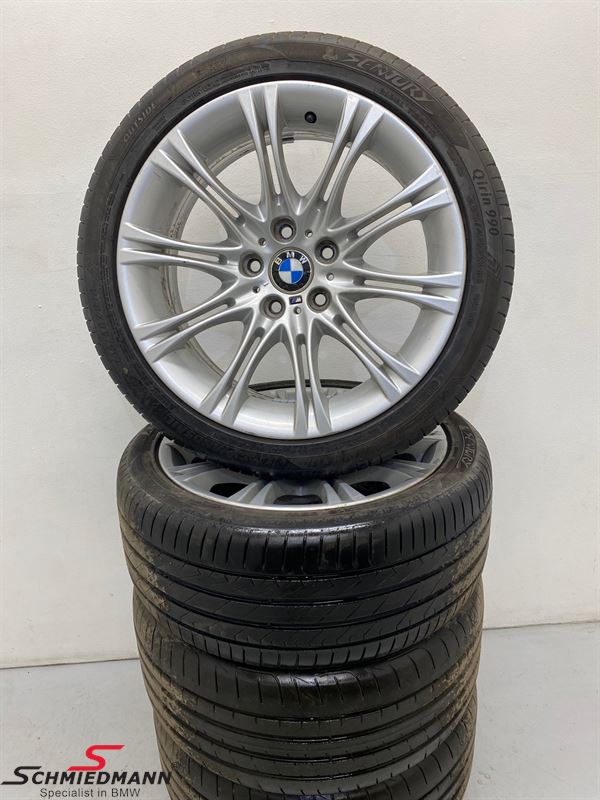 18" wheels with tyres genuine BMW "M double spoke 135"