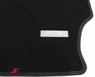 SCMBM93UTX BMW E93 LCI -  Trunk mat original Schmiedmann -Exclusive- black extra thick quality with a metal emblem