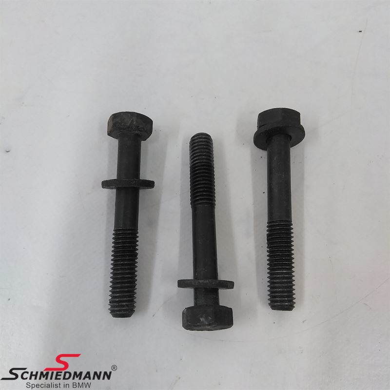 Hex screw with washer M8X55 3 Pcs