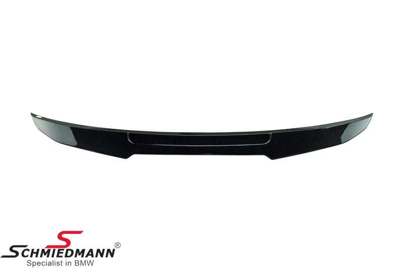 Rear spoiler lip in -Airflow II design- carbon look