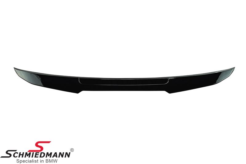 Rear spoiler lip in -Airflow II design- gloss black