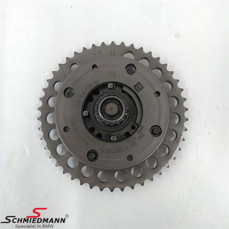 Vanos timing chain sprocket on inlet camshaft Original BMW (111000 km)