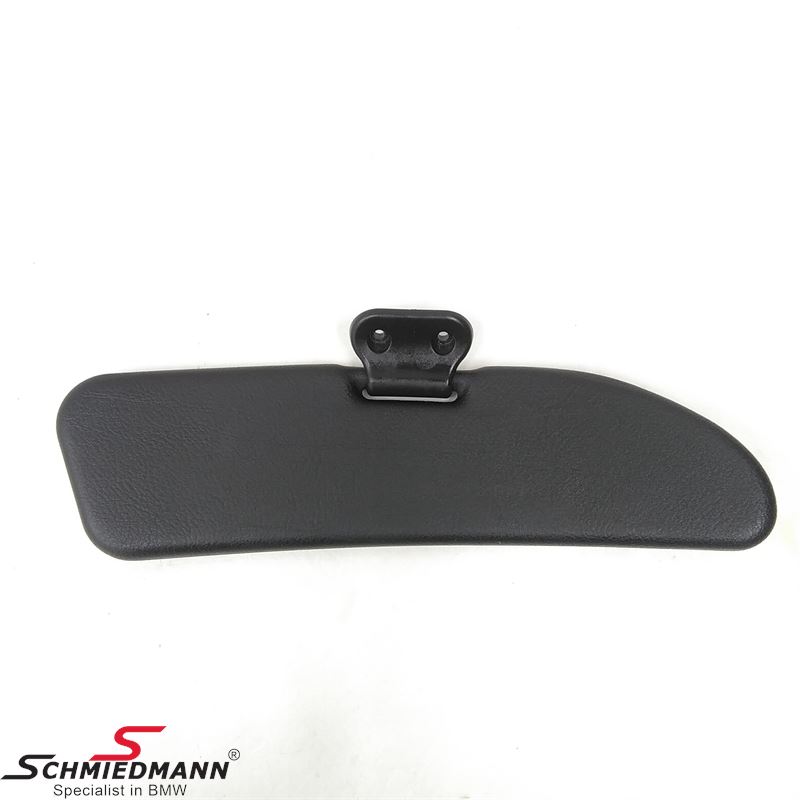 Sun visor black with make up mirror L.-side