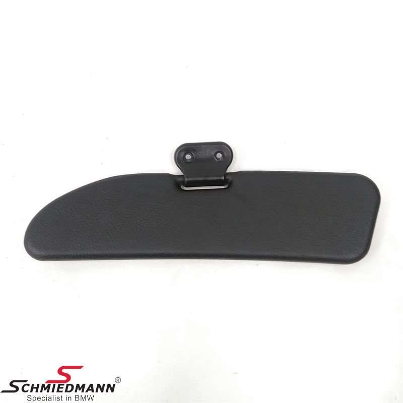 Sun visor black with make up mirror R.-side