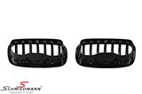 NSX5X6GBEVO  Kidney set - EVO-design, high gloss black 
