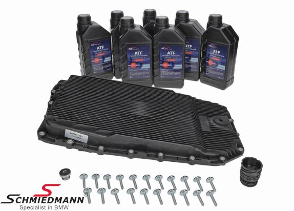 Oilfilter/oil pan kit for automatic transmission including gasket, oil