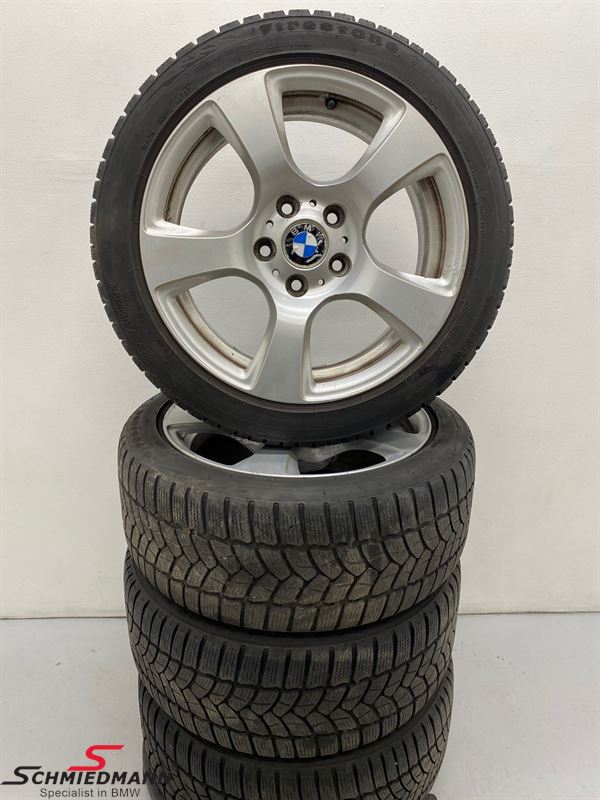 17" BMW Aloy wheels with tyres "Spider spoke 157"