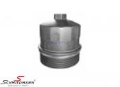 Oilfilter housing cover