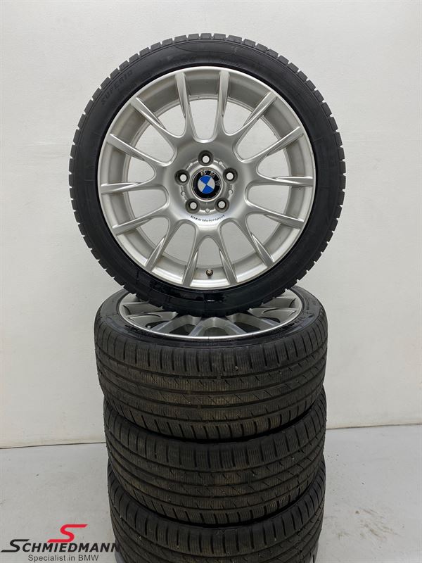 18" org. BMW wheels with wintertyres "Radialspeiche 216"