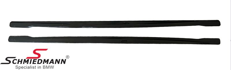 Sideskirt set -Motorsport II- Version 2, Gloss Black