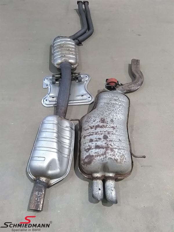 323Ci Cabrio Exhaust - 18107502074