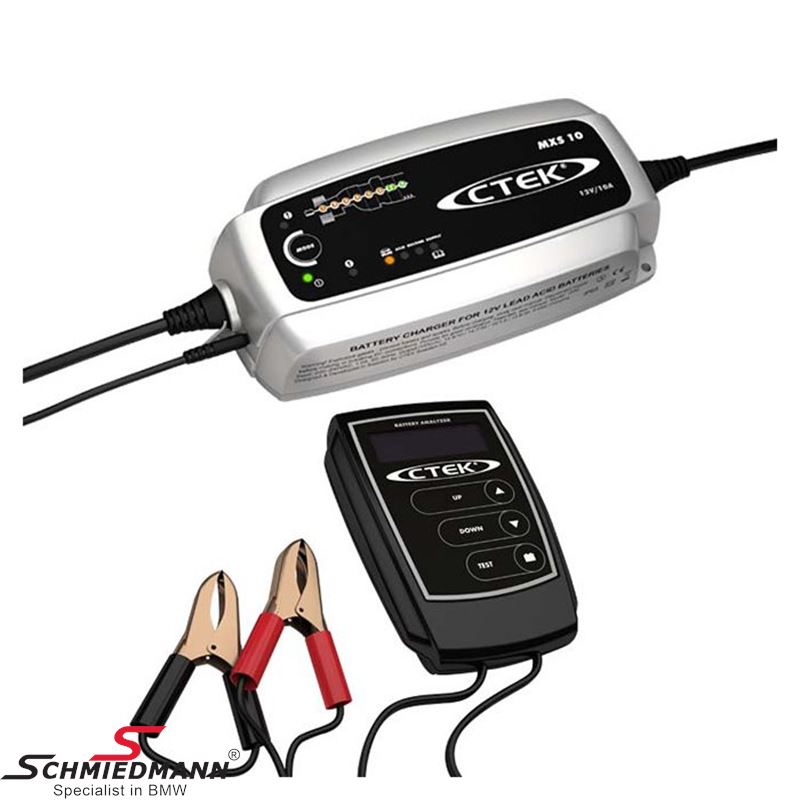 CTEK Charger multi MXS 10, inclusive battery analyzer