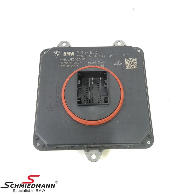 Control unit for LED-headlights 