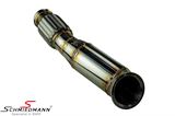 500001037.CL BMW G11 LCI -  Wagner Tuning decat downpipe, for race use only (please note, the kit will turn the yellow engine lamp on which wont have any influence on performance, to turn it of reprogramming is needed) 