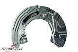 34116780215LR 34116780215 34 11 6 780 215 6780215 BMW E81 -  Brake protection plate front - Left side