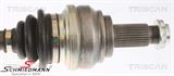 33217561783TS 33217561783 33 21 7 561 783 7561783 BMW E91 LCI -  Output shaft HD=86mm D=25mm - complete left side