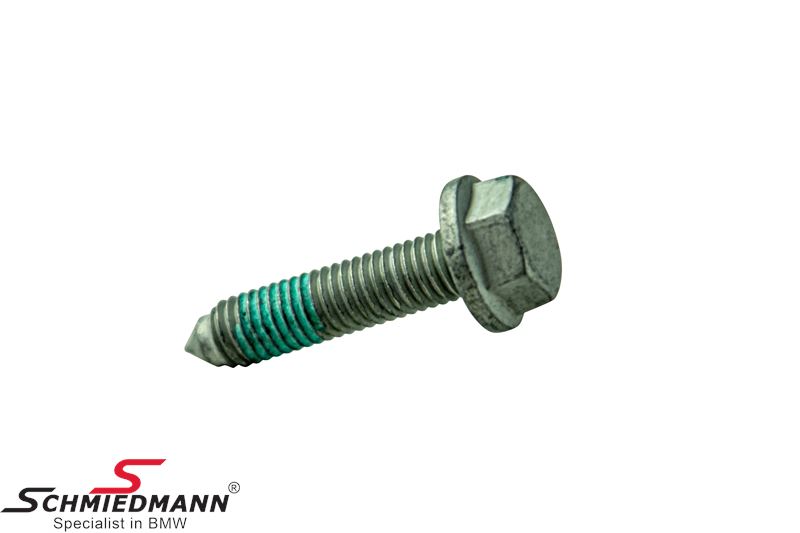 Hex screw with flange M8X35-10.9