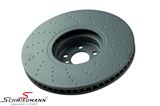 34106887657Z1 34106887657 34 10 6 887 657 6887657  Brake disc front left 395x36mm - drilled ventilated