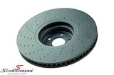 34106887658Z1 34106887658 34 10 6 887 658 6887658 BMW G12 LCI -  Remschijf rechtsvoor 395x36mm, geboord geventileerd