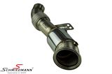 RM111118C BMW F30 LCI -  Downpipe with catalytic converter, 200 cells