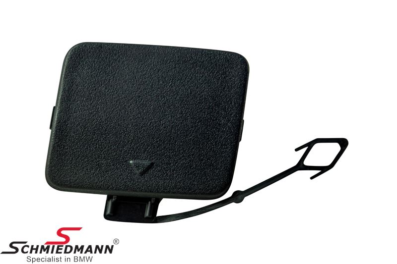 Towing eye cover for standard rear bumper L.-side, primed