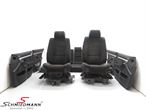K29783 BMW E39 -  fabric upholstery with child seat in rear seat E39 Touring
