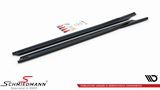 SKEXF48X-MD BMW X1 (F48LCI) -  Maxton Design - Sideskirt extension set, black gloss