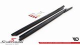 SKEXF48X-MD BMW X1 (F48LCI) -  Maxton Design - Sideskirt extension set, black gloss