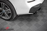 RSSF48X-MD BMW X1 (F48LCI) -  Maxton Design - Rear side splitters, black gloss
