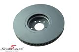 34106898726Z 34106898726 34 10 6 898 726 6898726 BMW X6 (E72 Hyb) -  Brake disk R.-side 385x36MM - ventilated, bi-metal 2 pcs, original -ZIMMERMANN- Germany