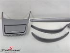 K30009  Interior cover set "04AK Interior trim finishers silver"