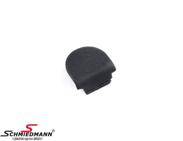 Cover for screw in door trim panel, black