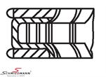 11259064584MO 11259064584 11 25 9 064 584 9064584 BMW E32 -  Piston ring kit