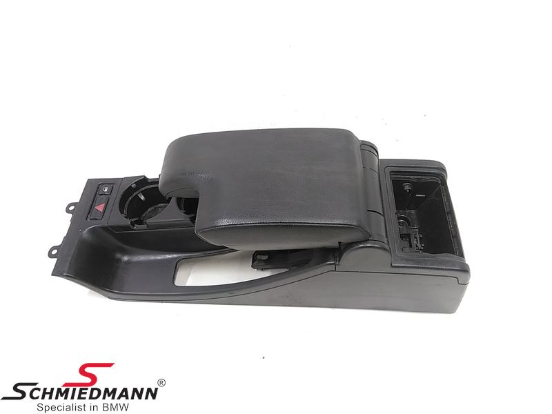 Armrest Leather Black
