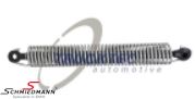 Tension spring for the trunk lid right side